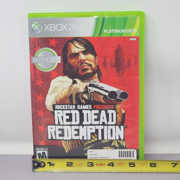 Red Dead Redemption Xbox 360 Platinum Hits Edition Untested - Picture 5 of 6